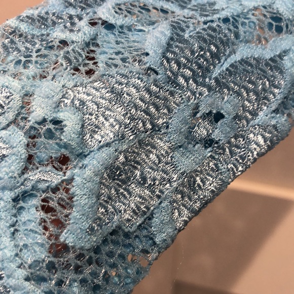 Rubber ducky blue lace mermaid two piece dress - Picture 11 of 11